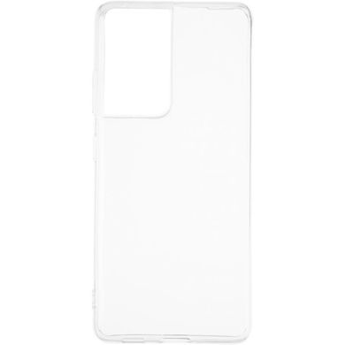 Силиконовый чехол для  Samsung S21 Ultra (Transparent)