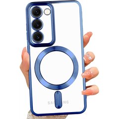 Чохол Chrome Frame Case (MagSafe) для Samsung S23 (Deep Blue)