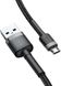 Baseus USB Cabel to microUSB Cafule 1m Grey/Black (CAMKLF-BG1) 2 из 2
