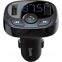 Baseus T typed Bluetooth MP3 charger with car holder Standard edition Black (CCTM-01)