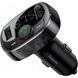 Baseus T typed Bluetooth MP3 charger with car holder Standard edition Black (CCTM-01) 2 з 6