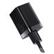 Baseus Super Si Pro Quick Charger USB/Type-C 30W Black (CCSUPP-E01) 2 из 4