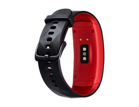 Samsung gear fit2 pro red sales large