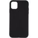 Original Full Soft Case for iPhone 11 Black (without logo)