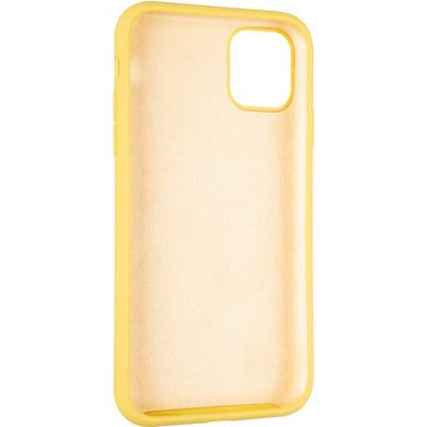 Original Full Soft Case for iPhone 11 Canary Yellow (without logo)