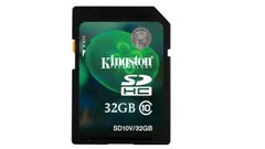 Kingston 32 GB SDHC Class 10 SD10V/32GB