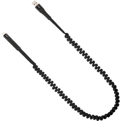 USB Cable Gelius Pro Spring GP-UC101 Micro USB Black (2.4A)