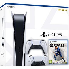 Sony PlayStation 5 White 825Gb + FIFA 23 (русская версия) (UA)