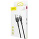 Baseus Сafule Cable USB For Type-C 2A 2M Gray+Black (CATKLF-CG1) 4 з 4