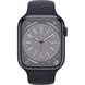 Apple Watch Series 8 GPS 45mm Midnight Aluminum Case w. Midnight Sport Band - M/L (MNUL3) 2 из 9