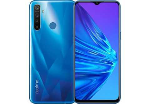 realme 5 blue colour