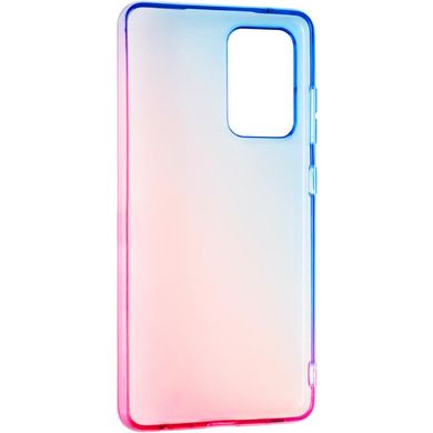 Силиконовый чехол для  Samsung A52/A52s (Blue/Pink)
