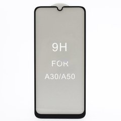 Защитное стекло 3D для Samsung A50 (Black)