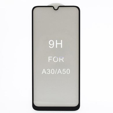 Захисне скло 3D для Samsung A50 (Black)