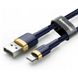 Baseus cafule Cable USB For iP 2.4A 1m Gold+Blue (CALKLF-BV3) 3 из 5