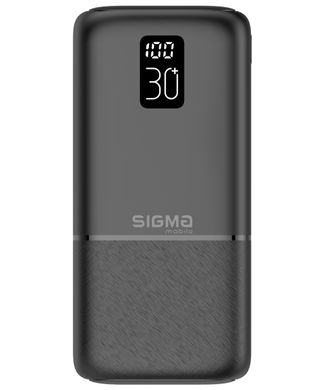 Sigma mobile X-power SI30A3QL 30000mAh Type-C PD20W QC22,5W Black
