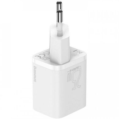 Baseus Super Silicone PD Charger 25W + Type-C to Type-C (TZCCSUP-L02)