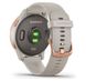 Garmin Venu Rose Gold Stainless Steel Bezel W. Light Sand And Silicone B. (010-02173-23/22/21) (OFFICIAL REFURBISHED) 6 з 6