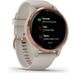 Garmin Venu Rose Gold Stainless Steel Bezel W. Light Sand And Silicone B. (010-02173-23/22/21) (OFFICIAL REFURBISHED) 3 из 6