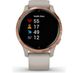 Garmin Venu Rose Gold Stainless Steel Bezel W. Light Sand And Silicone B. (010-02173-23/22/21) (OFFICIAL REFURBISHED) 2 з 6