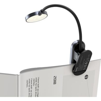 Baseus Comfort Reading Mini Clip Lamp Dark Gray (DGRAD-0G)