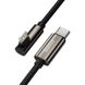 Baseus Legend Series Elbow Fast Charging Data Cable USB to Ligtning 1m Black (CATLCS-01) 5 з 7