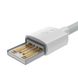 Baseus Simple Wisdom Data Cable Kit Lightning USB 1.5m White (TZCALZJ-02) 5 из 8