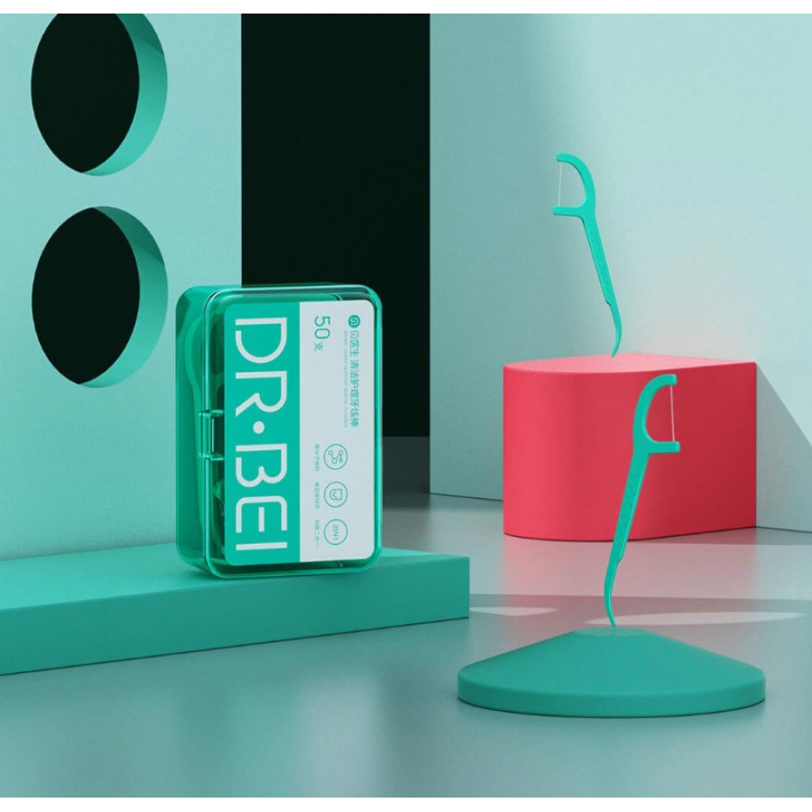 Dr.Bei Dental Floss Box (50 шт.) (BHR4495RT)