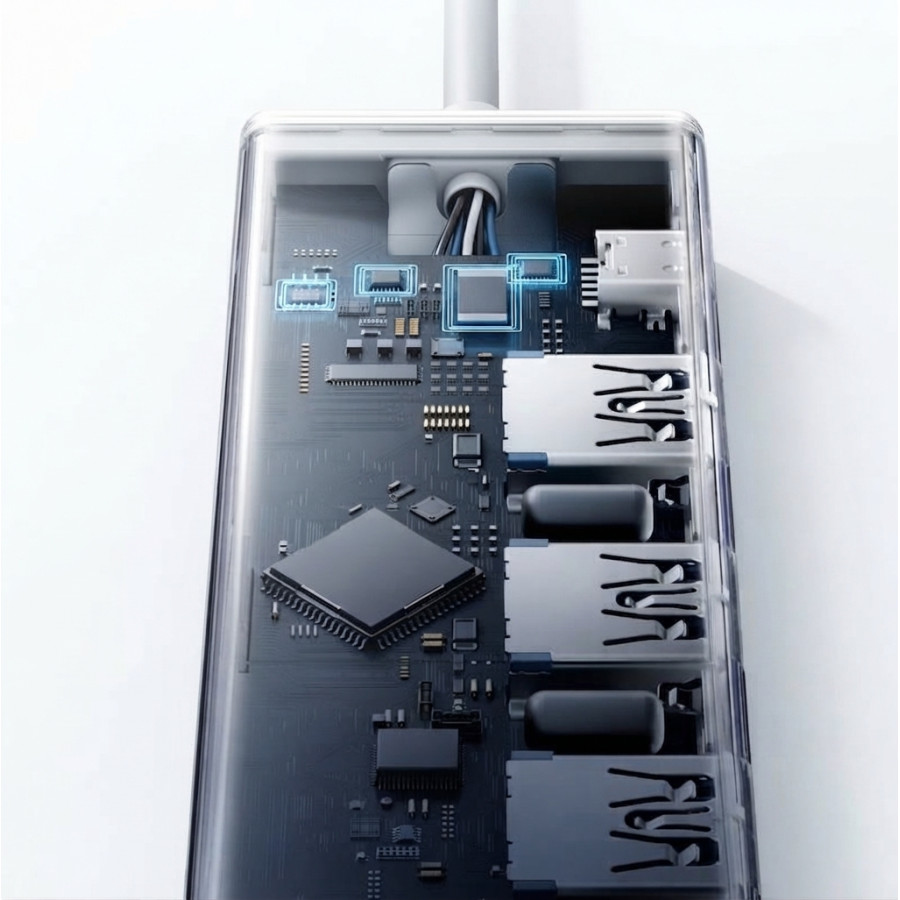 Xiaomi 4-in-1 Dual-Head Splitter (XMSTFXQ01YM)