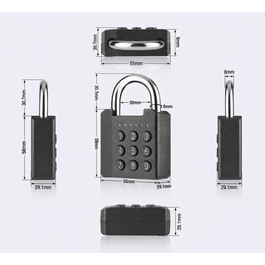 Yeelock Smart Padlock (PL07)
