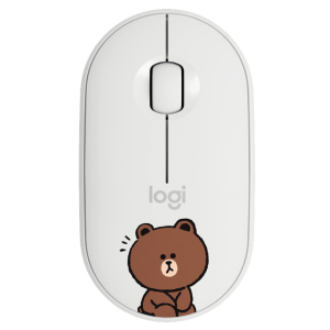 Logitech Pebble М350 Line Friends Brown Bear (910-006031)
