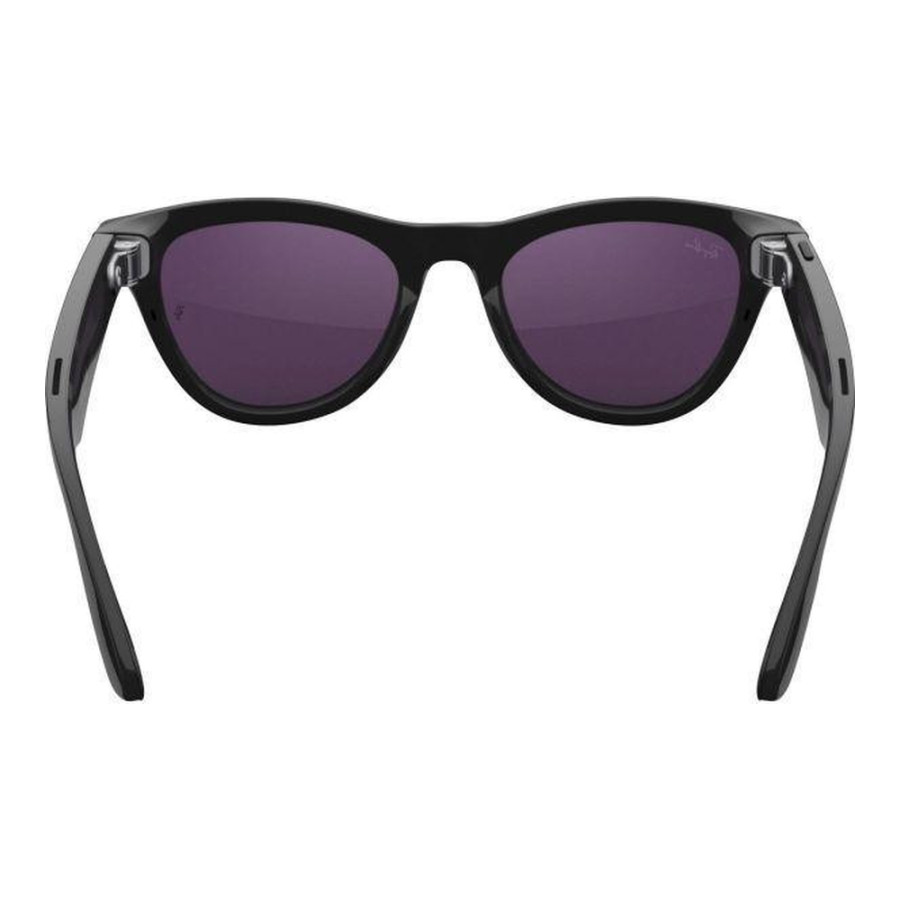 Ray-Ban Meta Skyler Shiny Black/Amethyst Transitions (RW4010 601/CH 52-20)