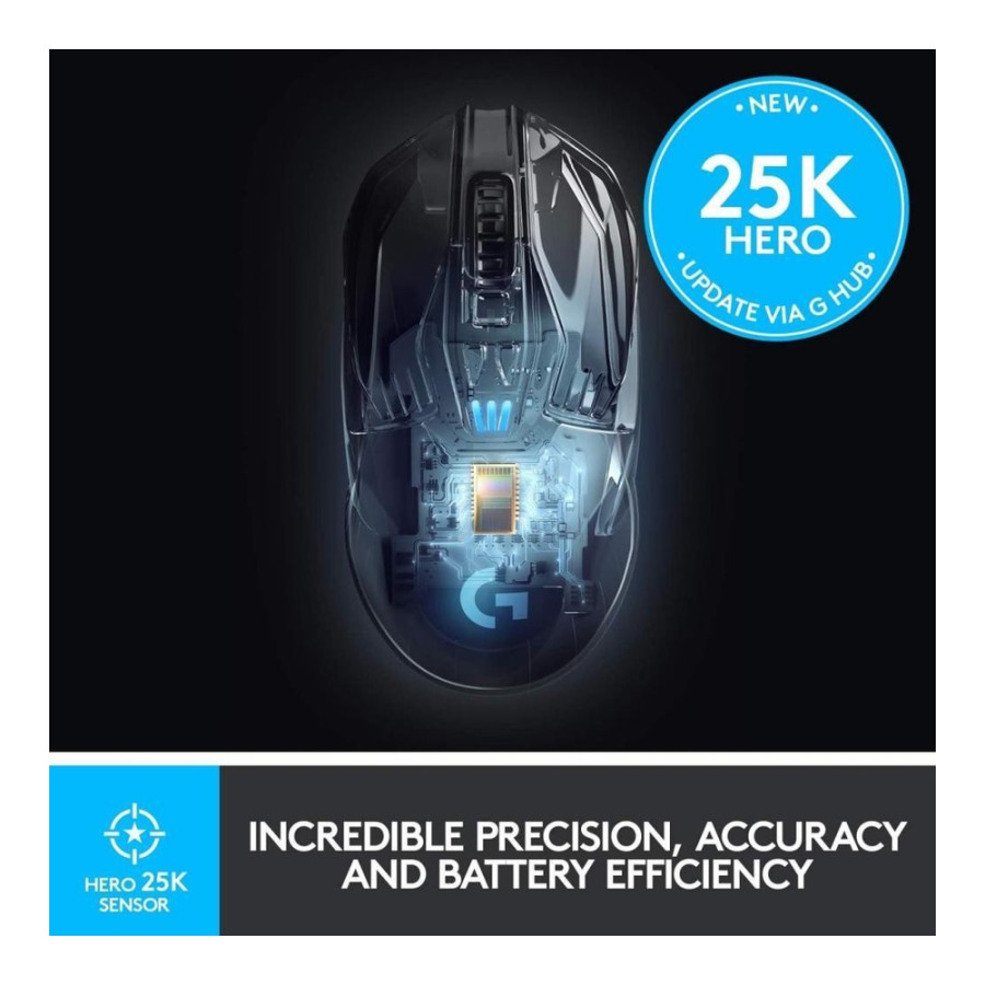 Logitech G903 Lightspeed Wireless Black (910-005084, 910-005674)