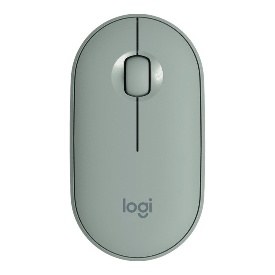 Logitech Pebble M350 Wireless Mouse - Eucalyptus (910-005720)