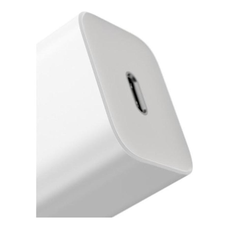 Baseus Super Si Quick Charger White W/Type-C - Lightning Cable (TZCCSUP-B02)