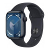 Apple Watch Series 9 GPS 45mm Midnight Aluminum Case w. Midnight Sport Band - S/M (MR993)
