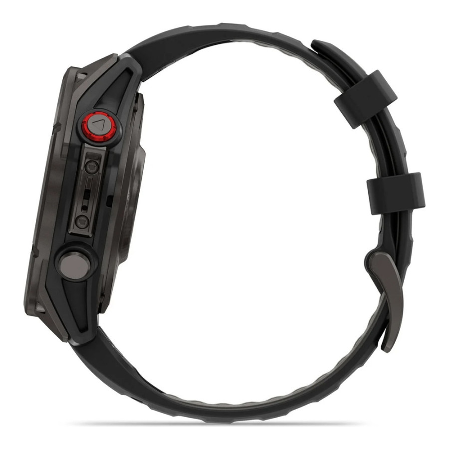 Garmin Fenix 8 Pro 47 mm AMOLED Carbon Gray DLC Titanium with Black/Pebble Gray (010-03198-00/01)
