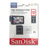 SanDisk 256 GB microSDXC High Endurance UHS-I U3 V30 + SD adapter SDSQQNR-256G-GN6IA
