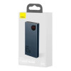 Baseus Adaman Metal Digital Display Quick Charge Power Bank 65W 20000mAh Blue (PPIMDA-D03)