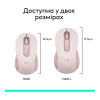 Logitech Signature M650 Wireless Mouse Rose (910-006254)