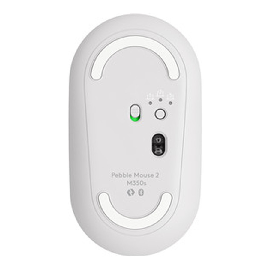 Logitech Pebble Mouse 2 M350s Tonal White (910-007013,910-006986, 910-006987)