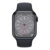Apple Watch Series 8 GPS 41mm Midnight Aluminum Case w. Midnight Sport Band - Size M/L (MNU83)