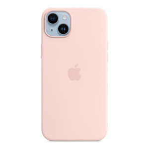 Apple iPhone 14 Plus Silicone Case with MagSafe - Chalk Pink (MPT73) (OEM)