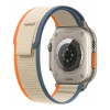Apple Watch Ultra 2 GPS + Cellular 49mm Titanium Case with Orange/Beige Trail Loop - S/M (MRF13)