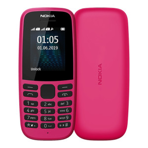 Nokia 105 Dual Sim 2019 Pink (16KIGP01A01) (UA)