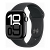 Apple Watch Series 10 GPS 42mm Jet Black Alu. Case w. Black Sport Band - S/M (MWWE3)