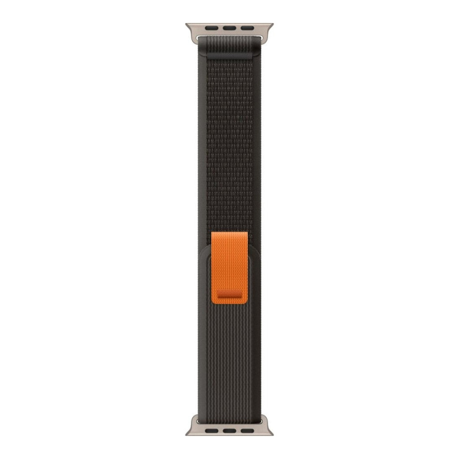 Apple Trail Loop Band M/L для Watch 49mm - Black/Gray (MQEQ3)