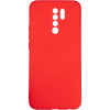 Силиконовый чехол для Xiaomi Redmi 9 (Red)