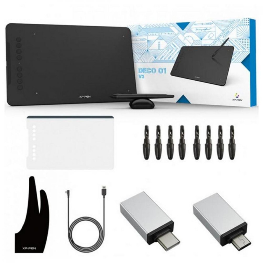 XP-Pen Deco Fun L Blue