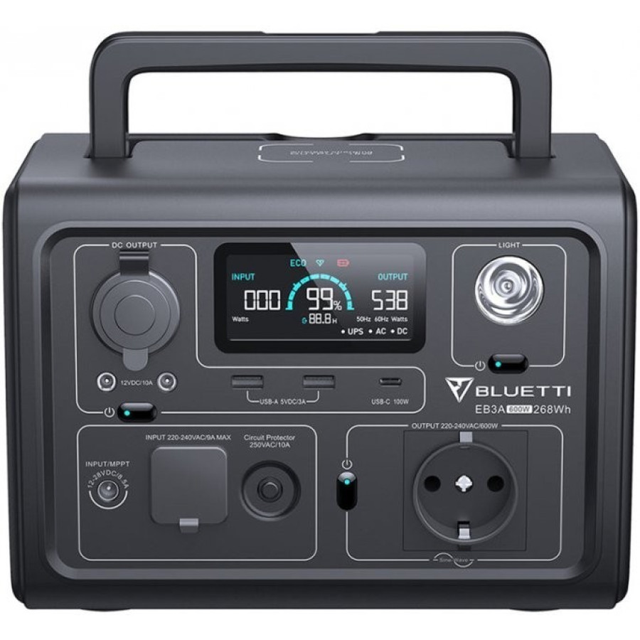 Bluetti EB3A Portable Power Station (US)